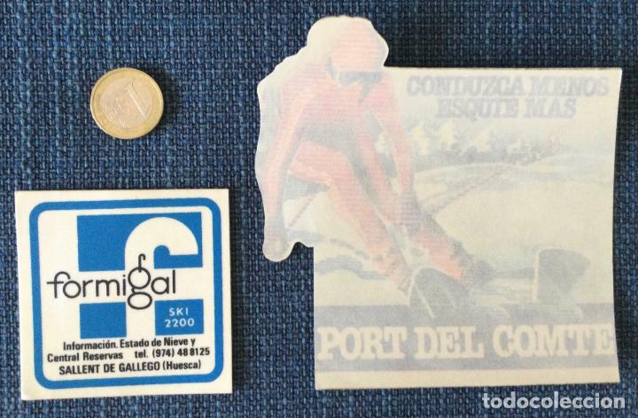 Pegatinas de colecci&oacute;n: Pegatinas estaciones de Ski
