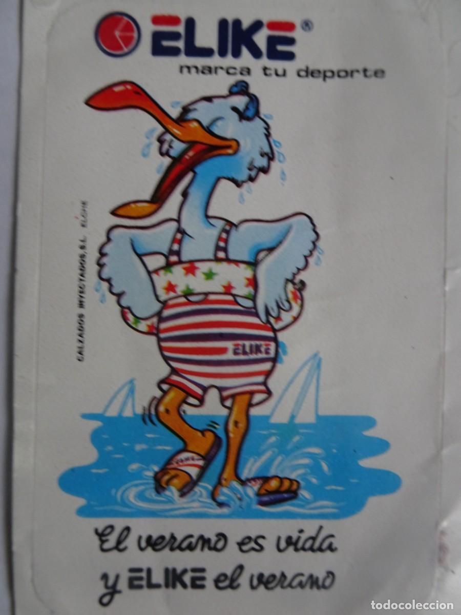 Collection stickers: PEGATINA, ADHESIVO, PUBLICIDAD ELIKE, CALZADOS INYECTADOS , ELCHE ,VER FOTOS