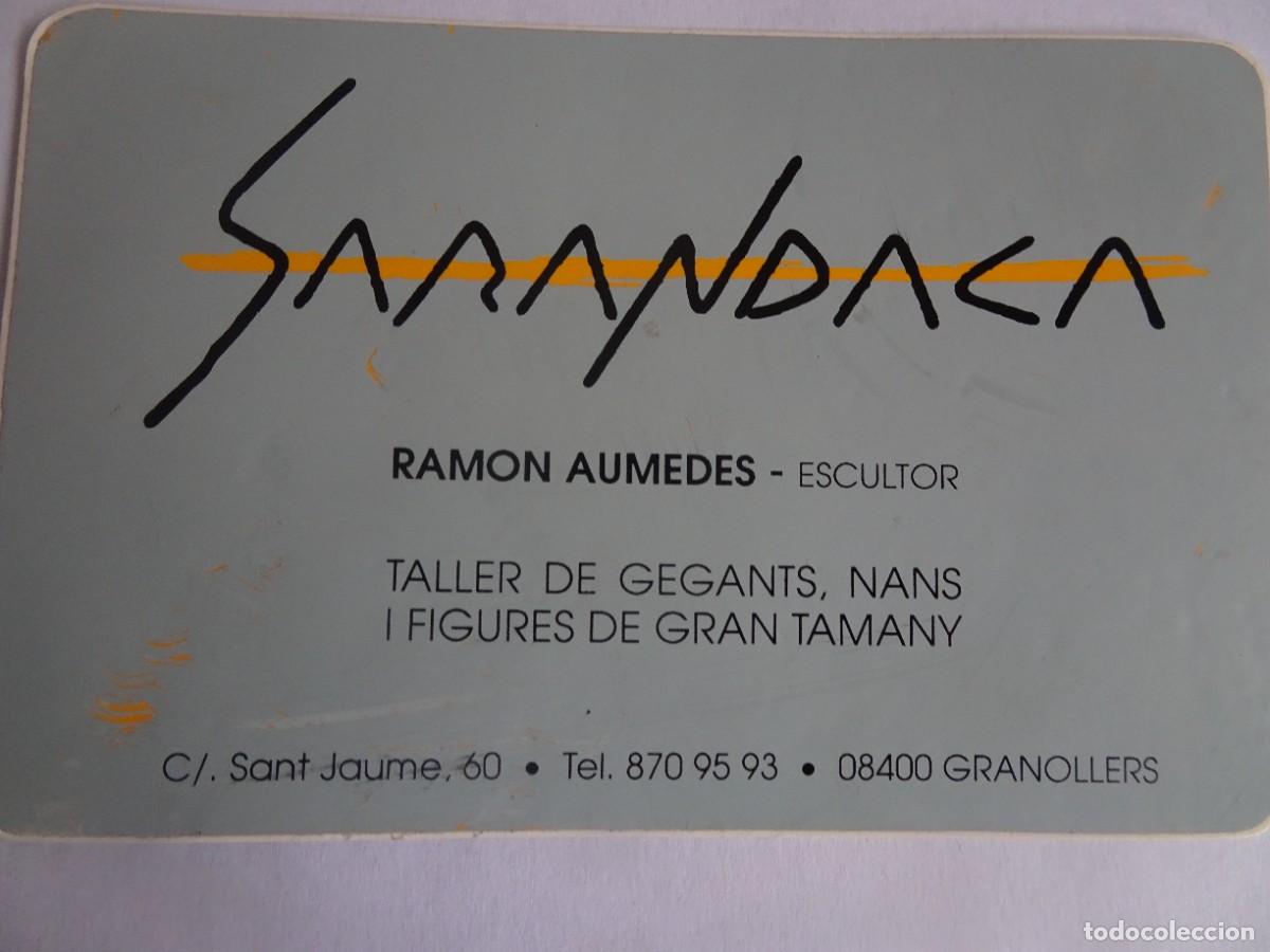 Pegatinas de colecci&oacute;n: PEGATINA, ADHESIVO, SARANDACA, RAM&Oacute;N AUMEDES, ESCULTOR, GEGANTS I NANS, GRANOLLERS, , VER FOTOS