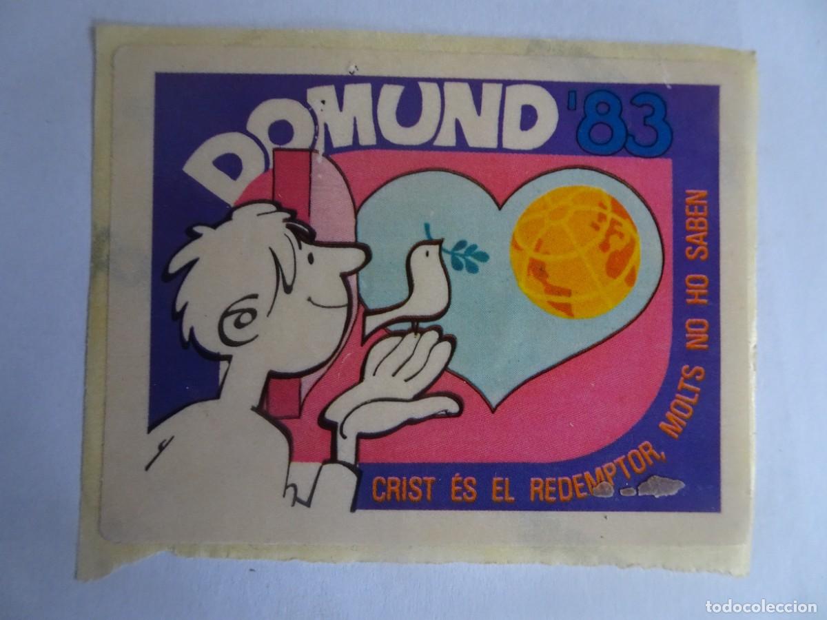 Collection stickers: PEGATINA, ADHESIVO, DOMUND 83, VER FOTOS