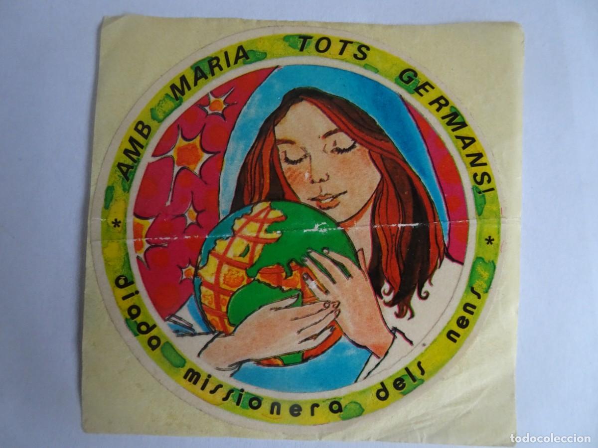 Collection stickers: PEGATINA, ADHESIVO, AMB MAR&Iacute;A TOTS GERMANS, VER FOTOS
