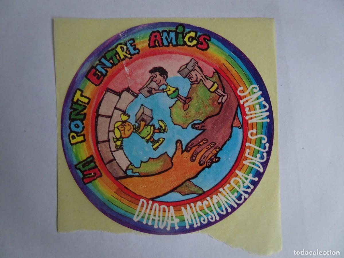 Collection stickers: PEGATINA, ADHESIVO, DIADA MISSIONERA DELS NENS, VER FOTOS