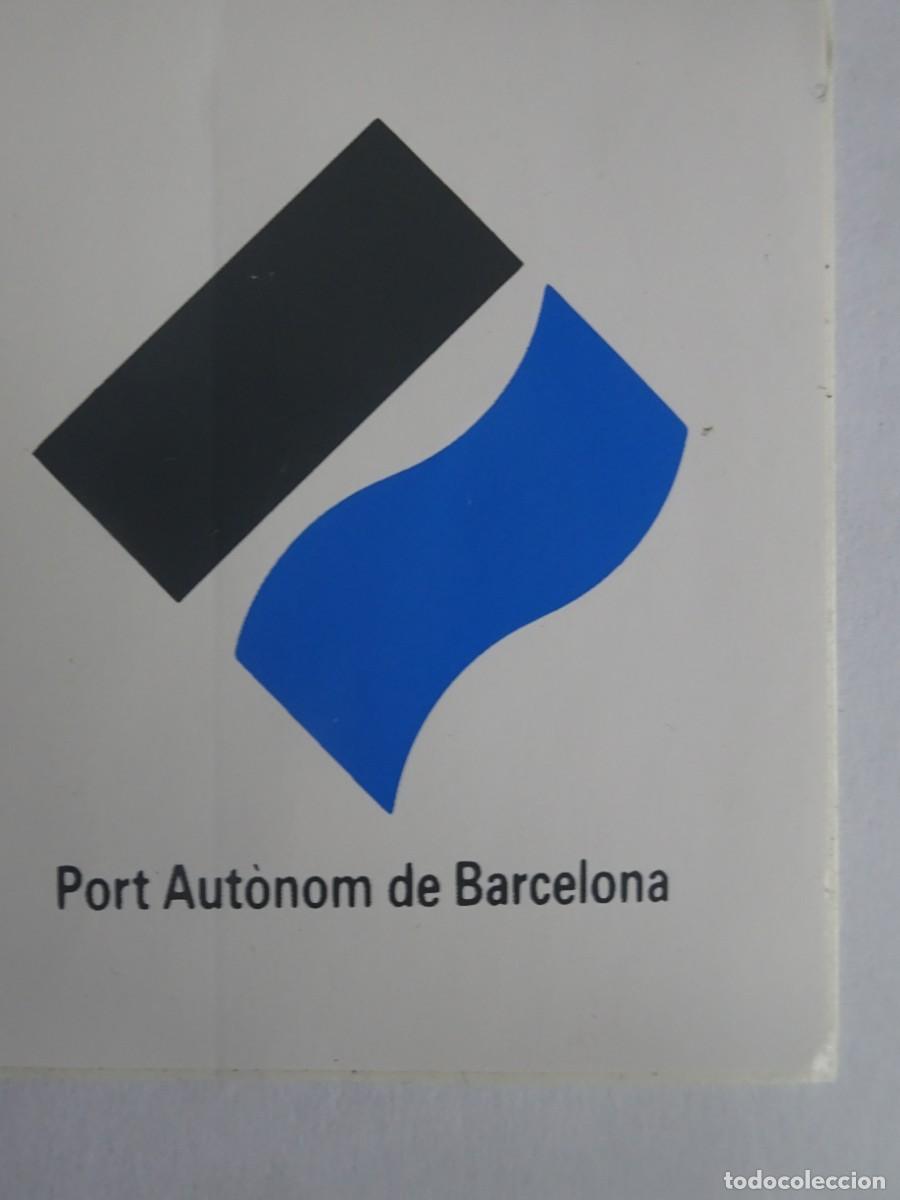 Pegatinas de colecci&oacute;n: PEGATINA, ADHESIVO, PORT AUT&Ograve;NOM DE BARCELONA, VER FOTOS