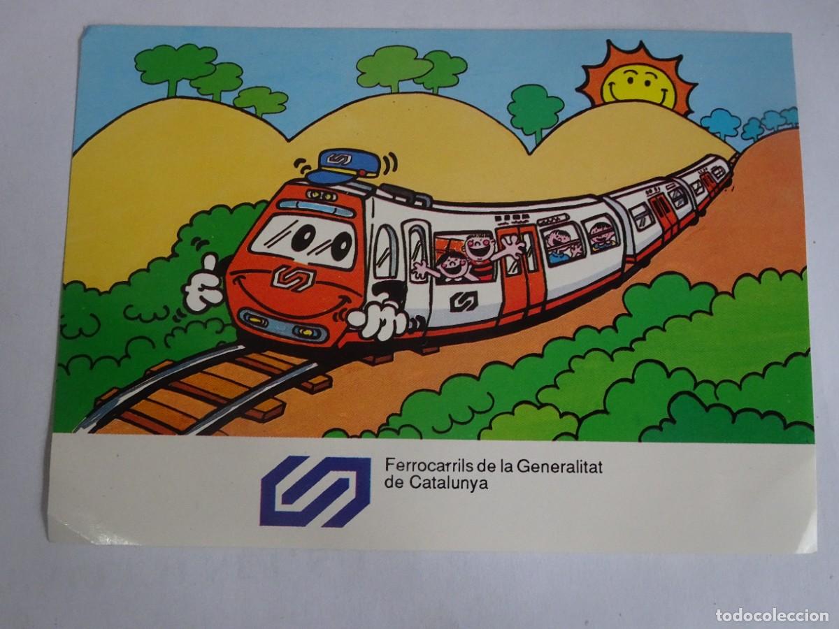 Autocolantes de cole&ccedil;&atilde;o: PEGATINA, ADHESIVO, FERROCARRILS DE LA GENERALITAT DE CATALUNYA, VER FOTOS