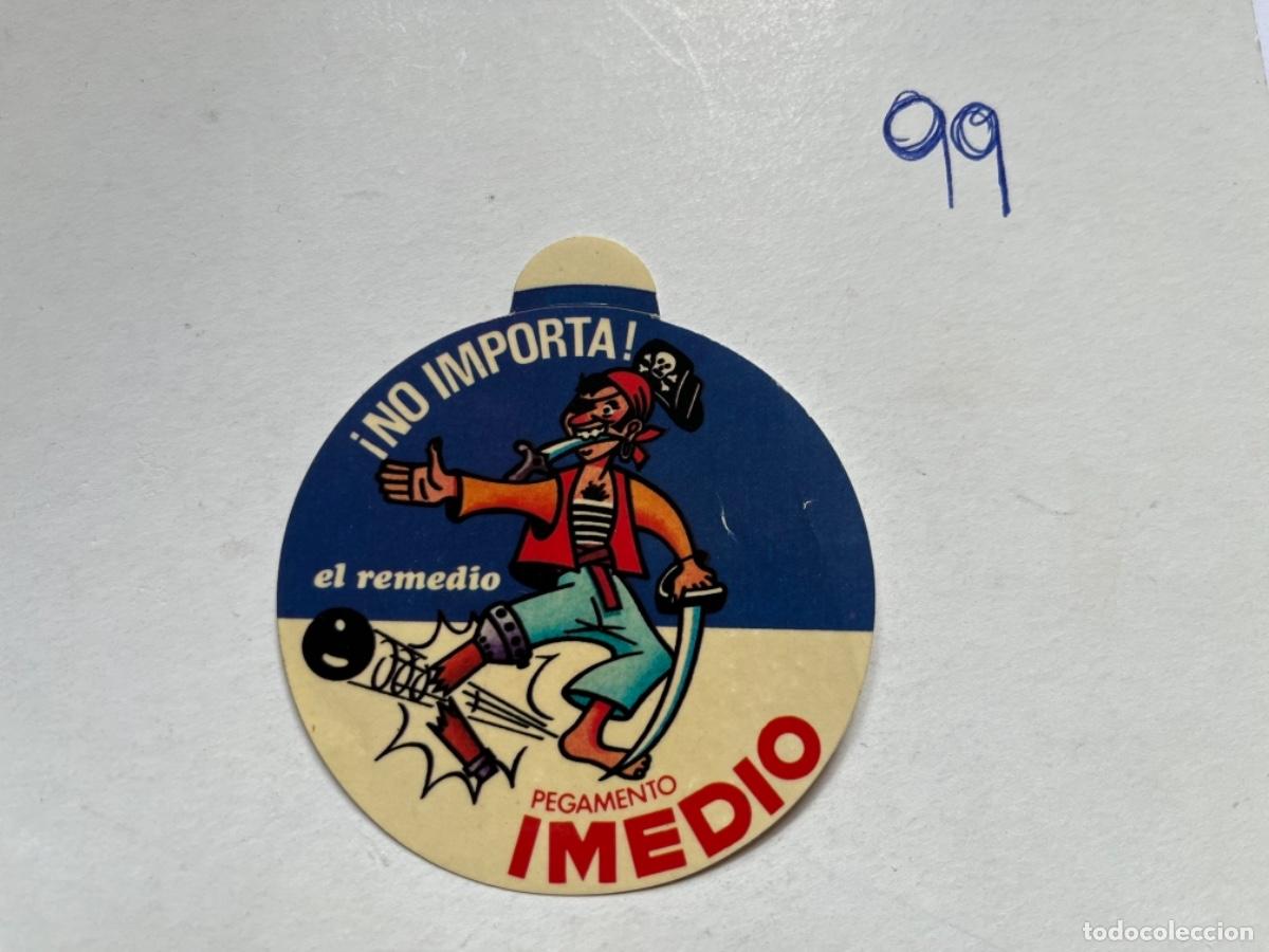 Pegatinas de colecci&oacute;n: B2. (11). PEGATINA PEGAMENTO IMEDIO - Foto 1