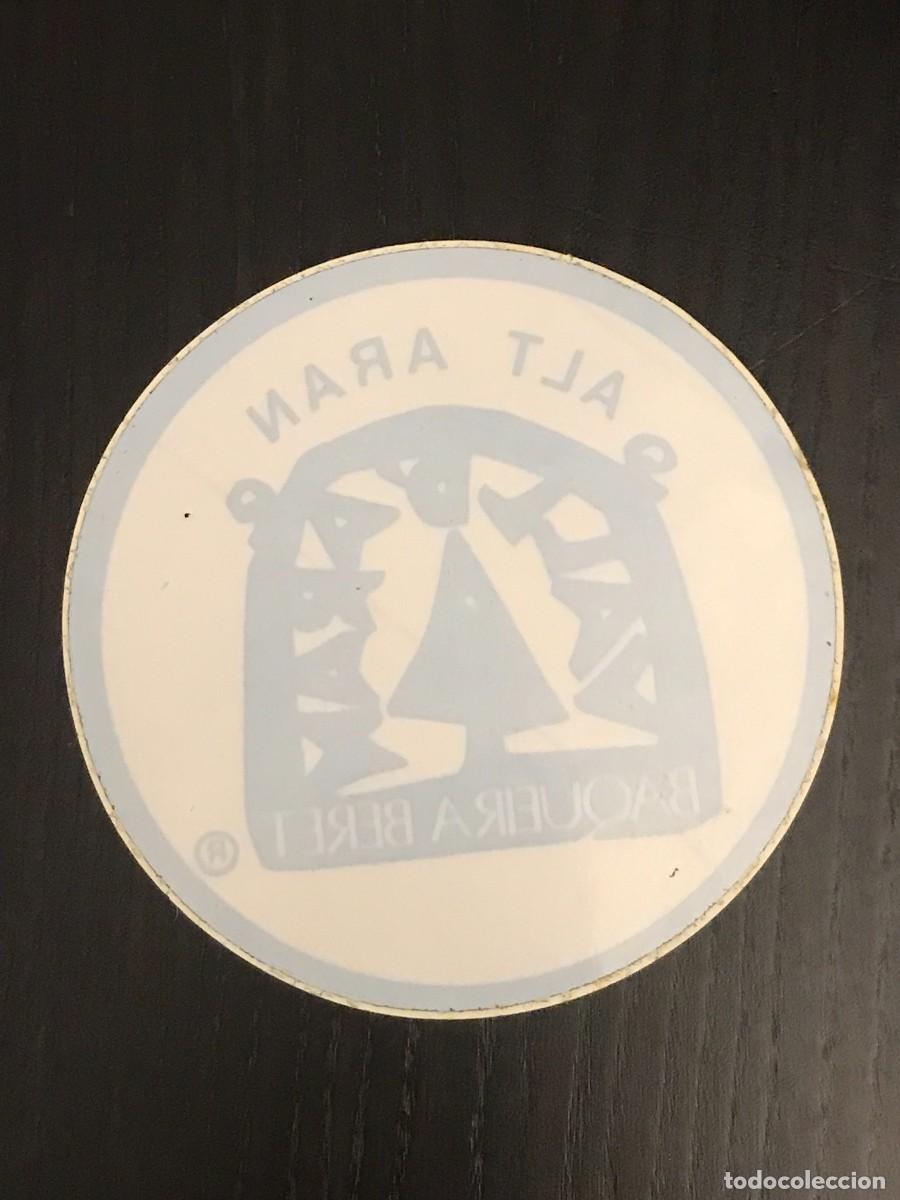 Pegatinas de colecci&oacute;n: ALT ARAN BAQUEIRA BERET ESQUI PISTA PIRINEO - PEGATINA PARA CRISTAL ORIGINAL 10cm