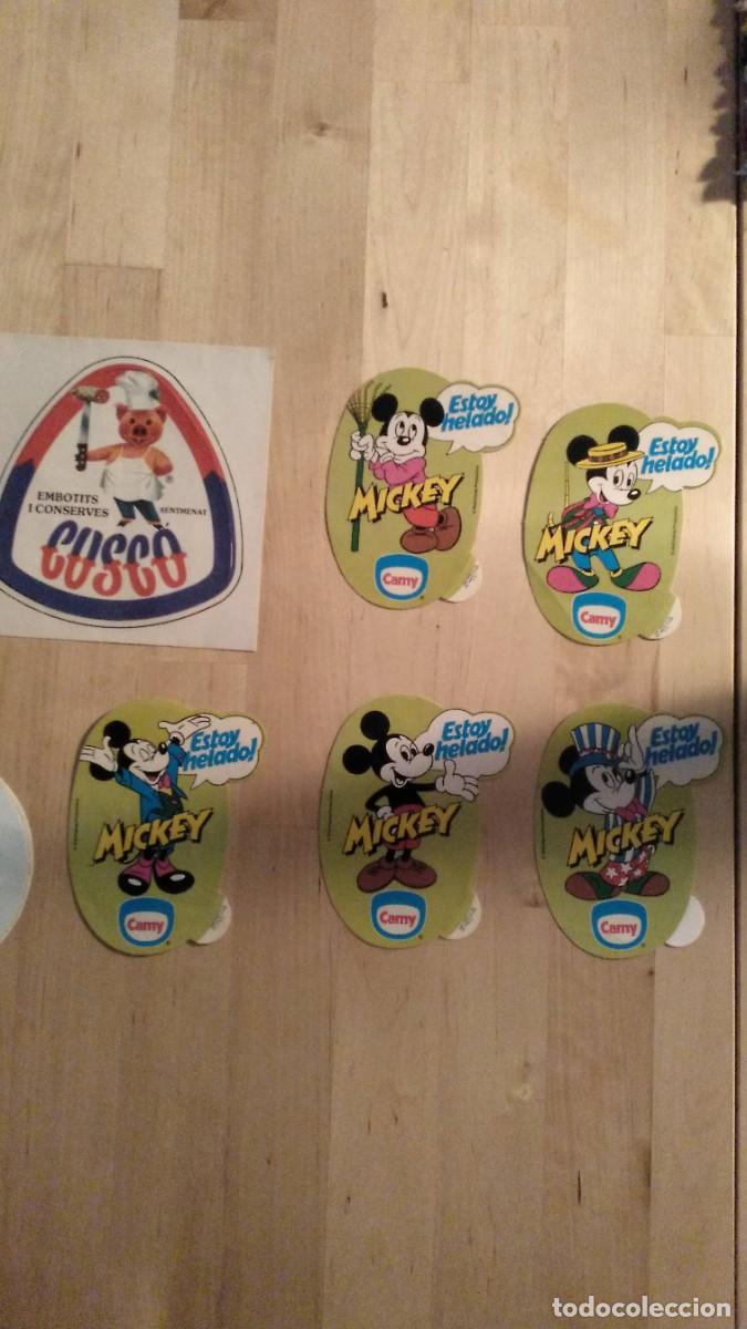 Pegatinas de colecci&oacute;n: Lote de 12 pegatinas de comida - Foto 2