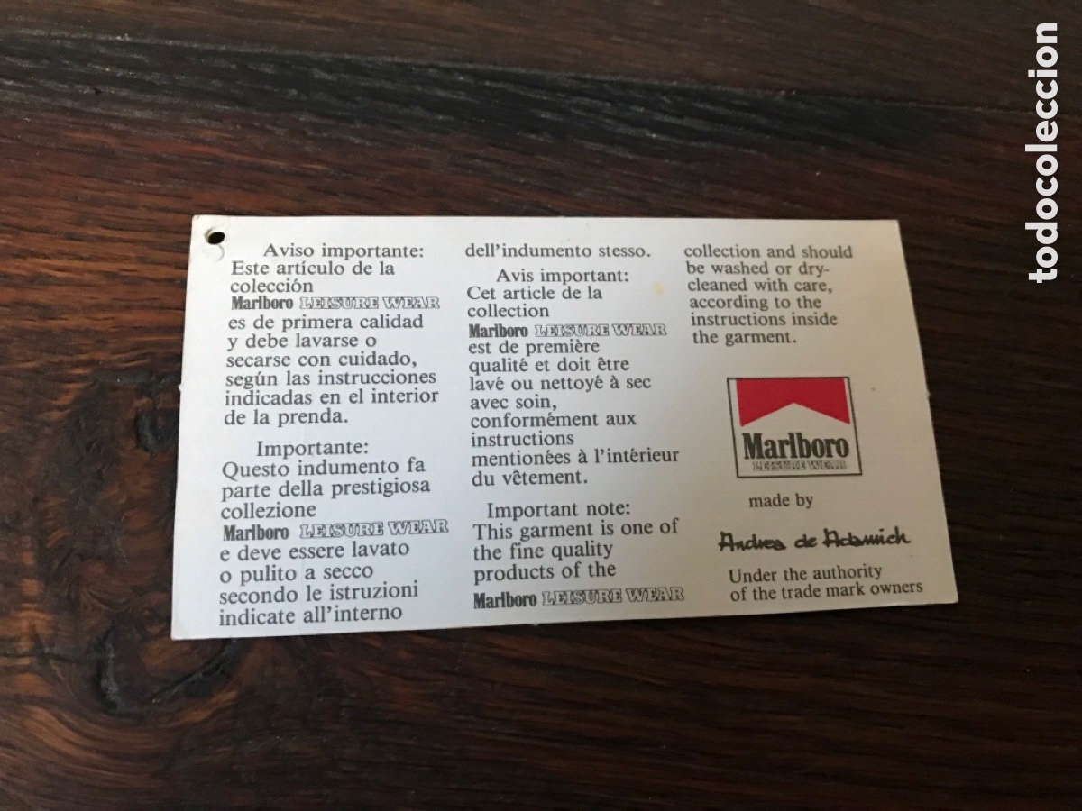 Pegatinas de colecci&oacute;n: Adhesivo Marlboro Ref DC 2 - Foto 2