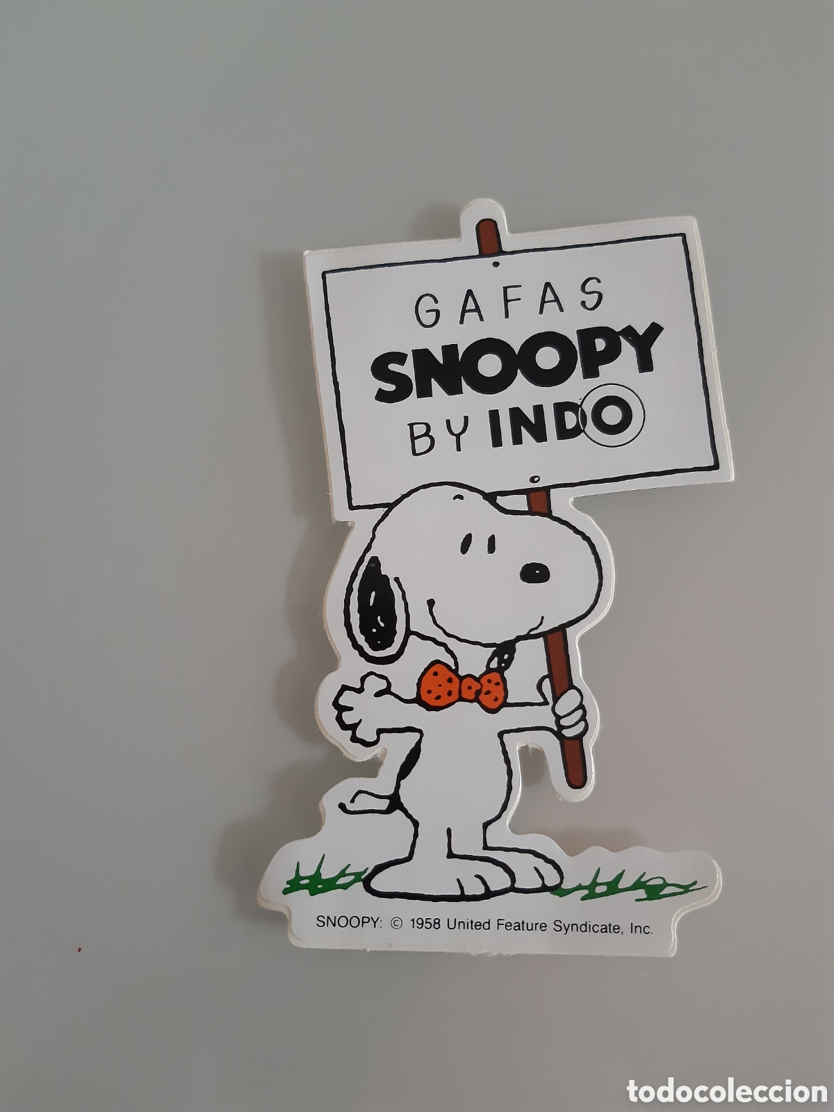 Pegatinas de colecci&oacute;n: Pegatina Snoopy Indo si usar - Foto 1