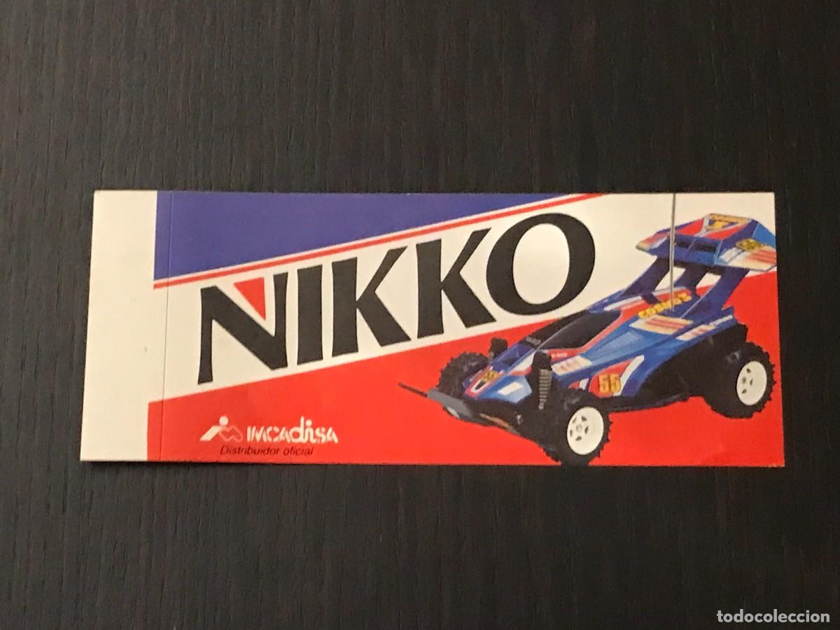 Autocollants de collection: NIKKO RADIO CONTROL RC - ANTIGUA PEGATINA ADHESIVO