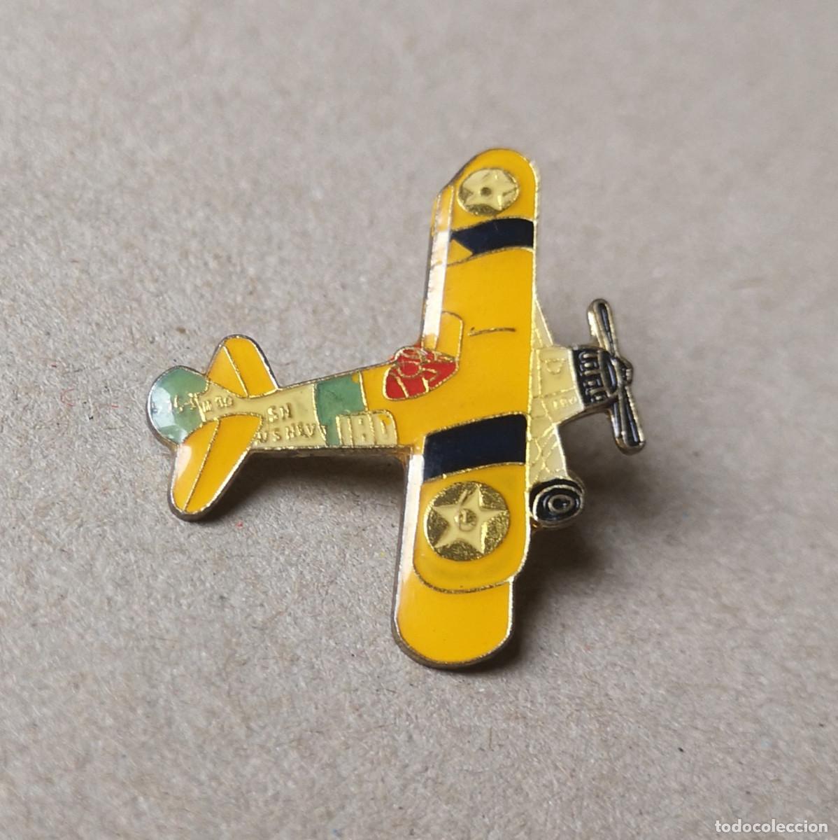 Pegatinas de colecci&oacute;n: PIN AVIACION. AVIONES. CAZAS. AEREOPLANOS