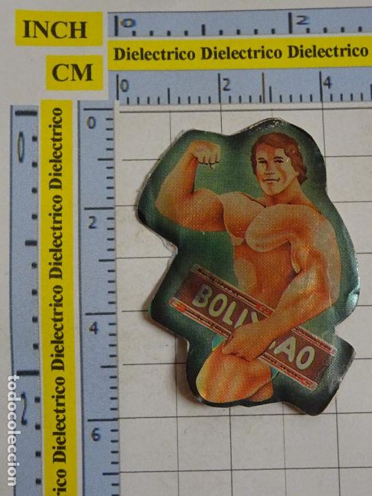 Autocolantes de cole&ccedil;&atilde;o: CROMO CROMITO CHUCHER&Iacute;AS CHOCOLATINAS DULCES. PANRICO SCHWARZENEGGER BOLLYCAO. 122