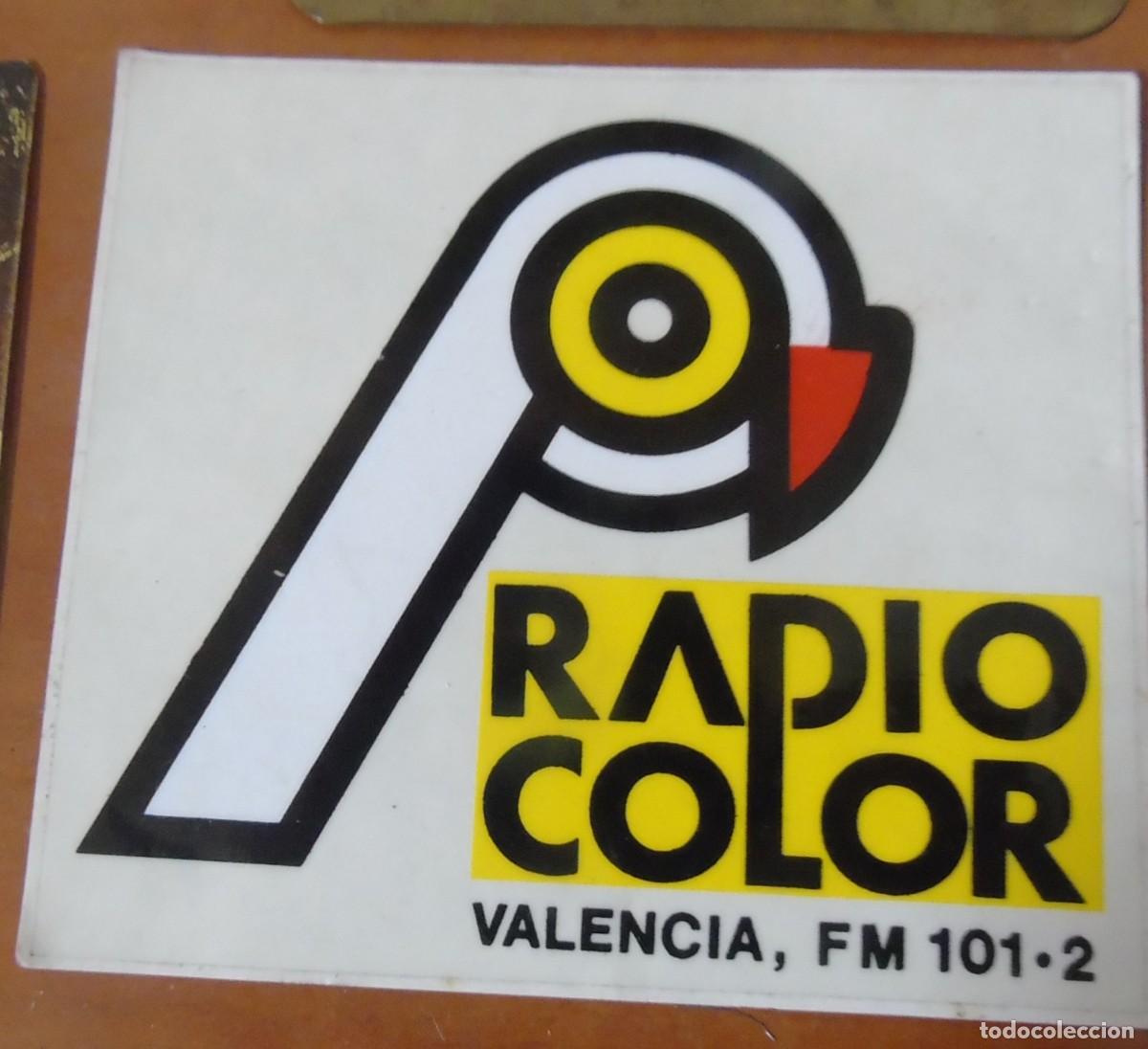 Sammlung von Aufklebern: RADIO COLOR A&Ntilde;OS 80-90 ADHESIVO