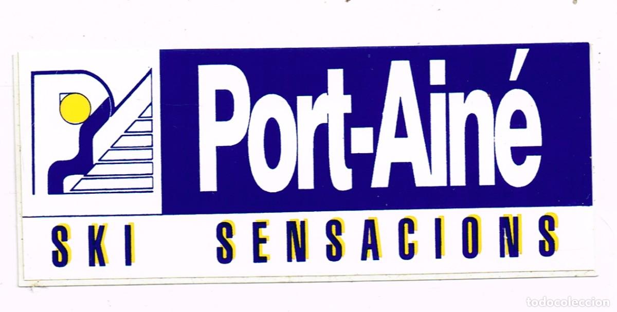 Pegatinas de colecci&oacute;n: SKI SENSATIONS - ESQUI - PEGATINA ESTACI&Oacute;N &rdquo;PORT-AIN&Eacute;&rdquo; (Sort - Pallars Sobir&agrave; - Lleida) (2)