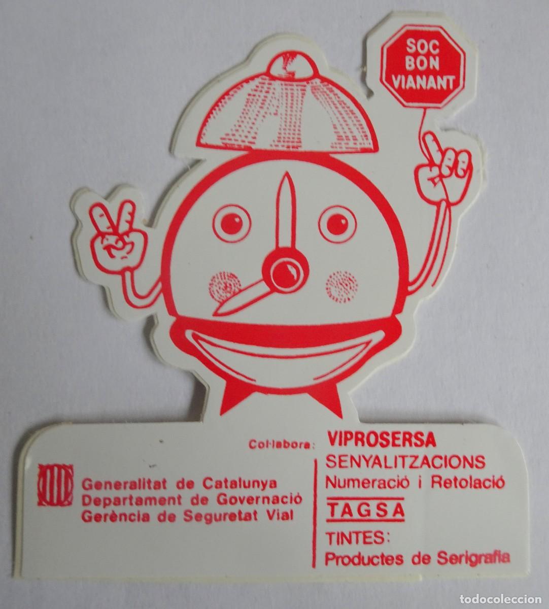 Pegatinas de colecci&oacute;n: ADHESIVO, PEGATINA, SEGURETAT VIAL GENERALITAT , VER FOTOS