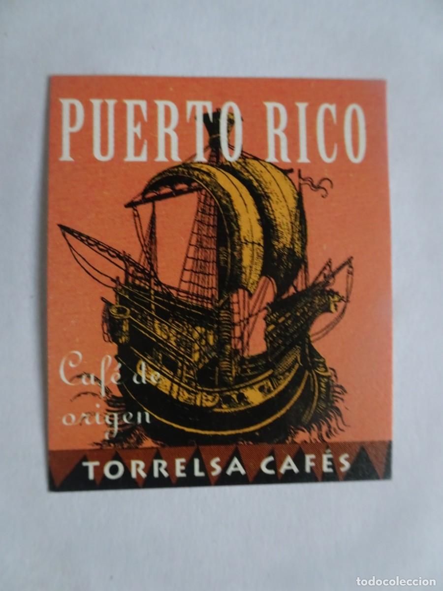 Pegatinas de colecci&oacute;n: ADHESIVO, PEGATINA, PUERTO RICO, TORRELSA CAF&Eacute;S, VER FOTOS