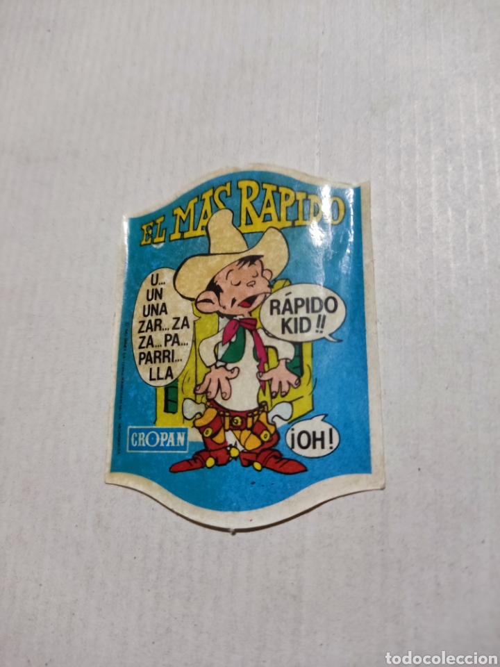 Pegatinas de colecci&oacute;n: Pegatina CROPAN el mas rapido