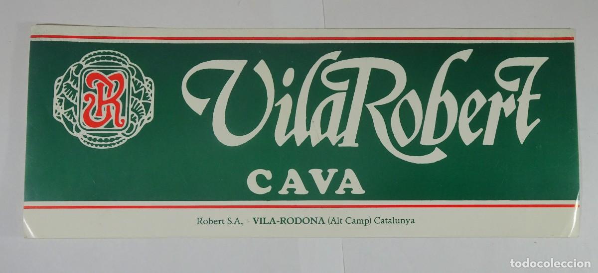 Autocolantes de cole&ccedil;&atilde;o: PEGATINA ADHESIVO, CAVA VILAROBERT, VILA-RODONA, VER FOTOS