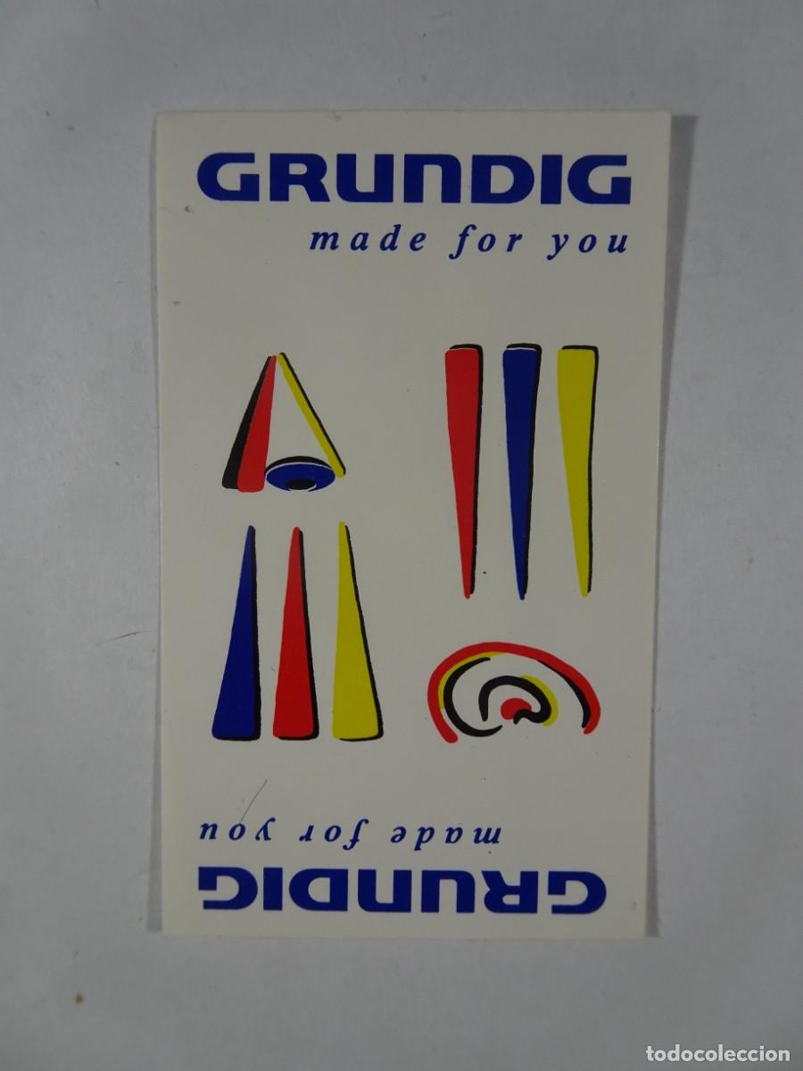 Autocolantes de cole&ccedil;&atilde;o: PEGATINA ADHESIVO, PUBLICIDAD, GRUNDIG, VER FOTOS