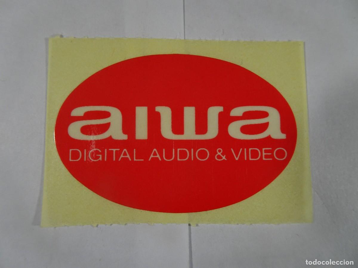 Pegatinas de colecci&oacute;n: PEGATINA ADHESIVO, PUBLICIDAD, AIWA, VER FOTOS