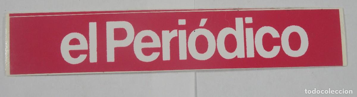 Pegatinas de colecci&oacute;n: PEGATINA ADHESIVO, PUBLICIDAD, EL PERI&Oacute;DICO, VER FOTOS
