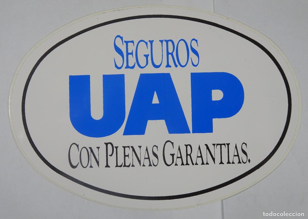 Pegatinas de colecci&oacute;n: PEGATINA ADHESIVO, PUBLICIDAD, SEGUROS UAP , VER FOTOS