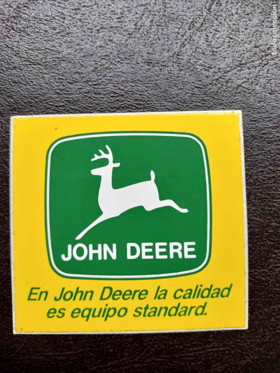 Collection stickers: Pegatina motor John Deere