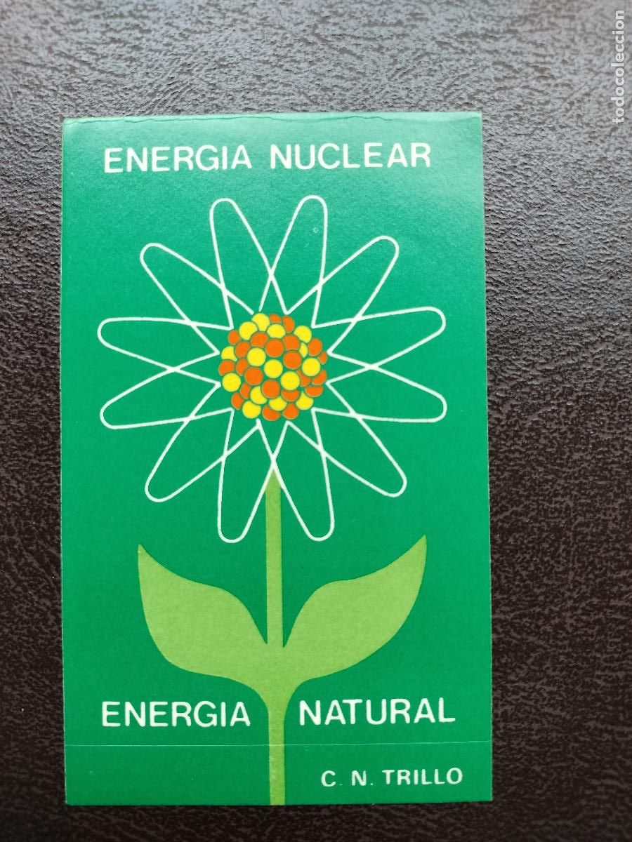 Pegatinas de colecci&oacute;n: Pegatina central nuclear Trillo Guadalajara