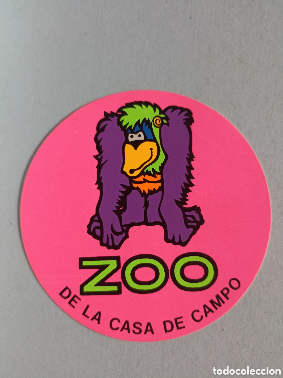 Pegatinas de colecci&oacute;n: Pegatina Zoo de la casa de campo