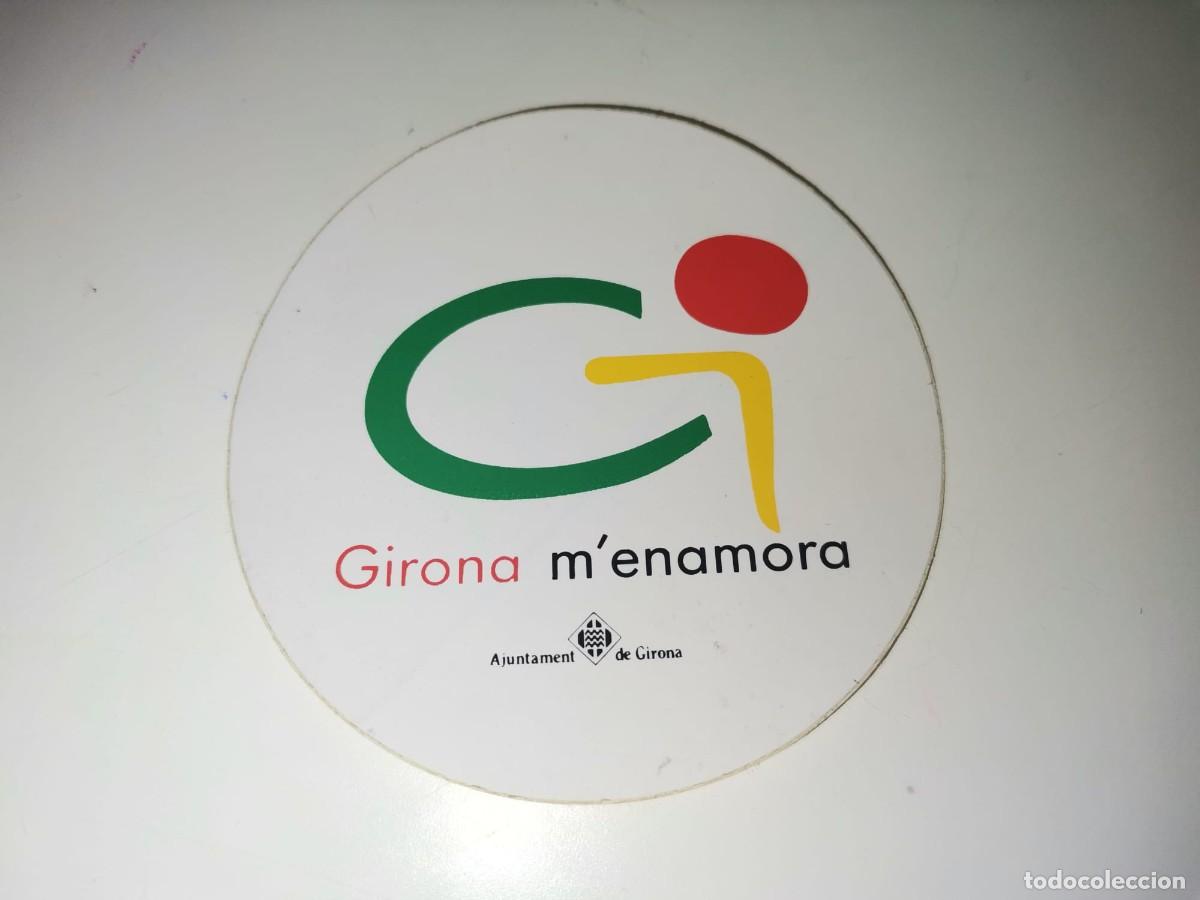 Pegatinas de colecci&oacute;n: pegatina Girona m'enamora ajuntament