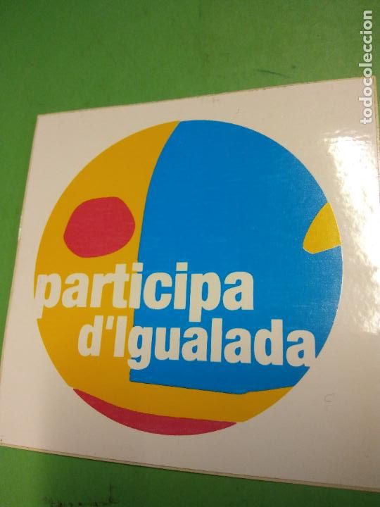 Pegatinas de colecci&oacute;n: PARTICIPA DIGUALADA. PEGATINA - Foto 1