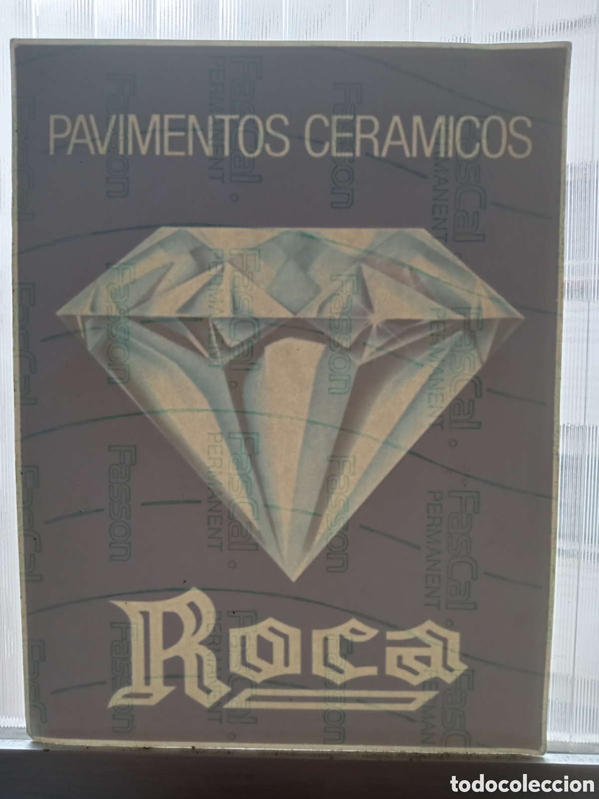 Autocollants de collection: Pegatina pavimentos cer&aacute;micos Roca