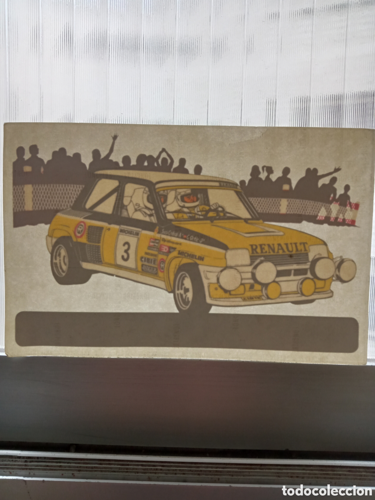 Autocollants de collection: Pegatina en espejo Renault 5 turbo