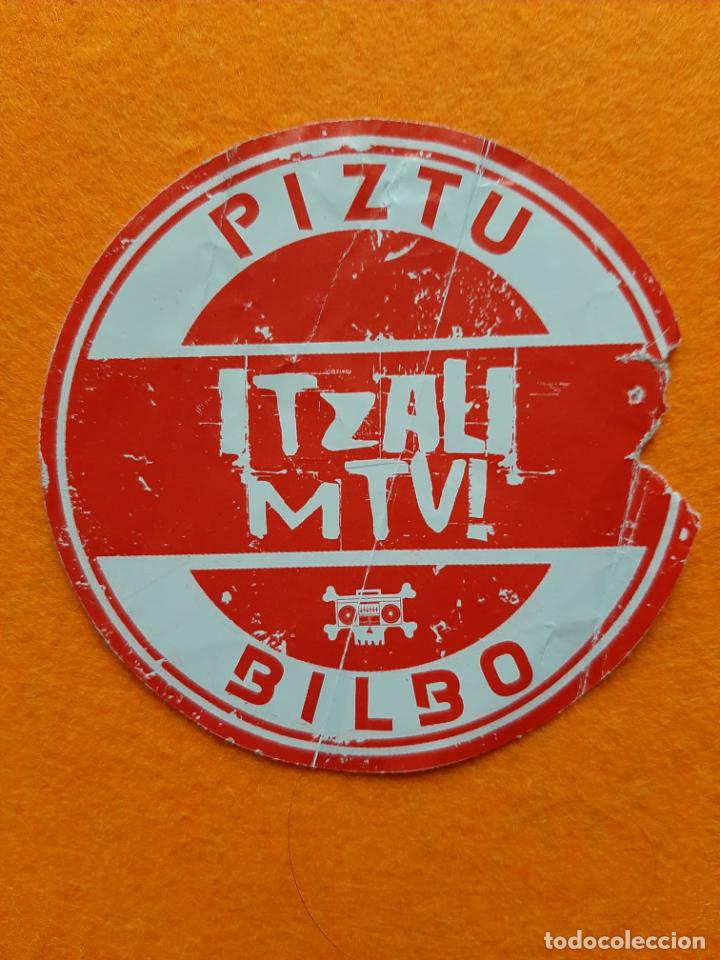 Autocollants de collection: PEGATINA - ITZALI MTV! PIZTU BILBO - STICKER