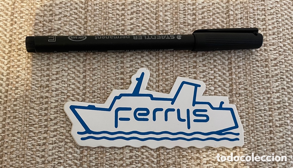 Pegatinas de colecci&oacute;n: PEGATINA FERRYS ROPA A&Ntilde;OS 80 . Muy buen estado . Ver fotos