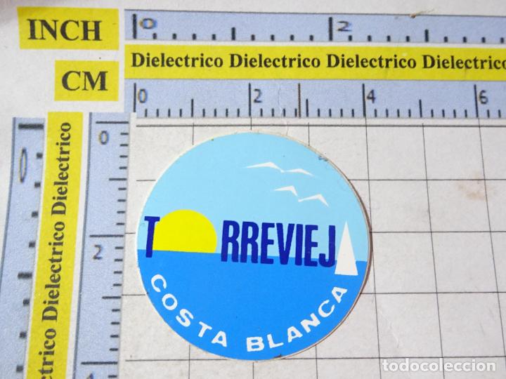 Sammlung von Aufklebern: PEGATINA DE TURISMO. TORREVIEJA COSTA BLANCA ALICANTE