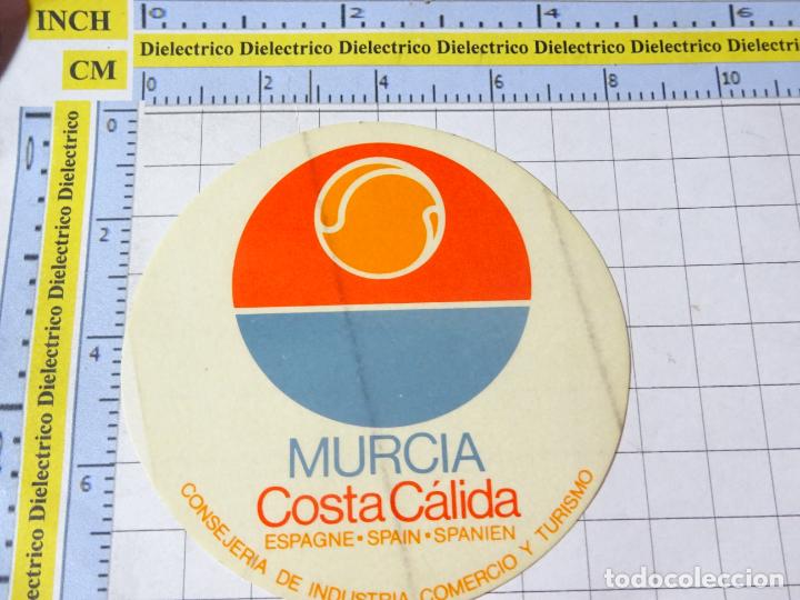 Sammlung von Aufklebern: PEGATINA DE TURISMO. MURCIA COSTA C&Aacute;LIDA. 53