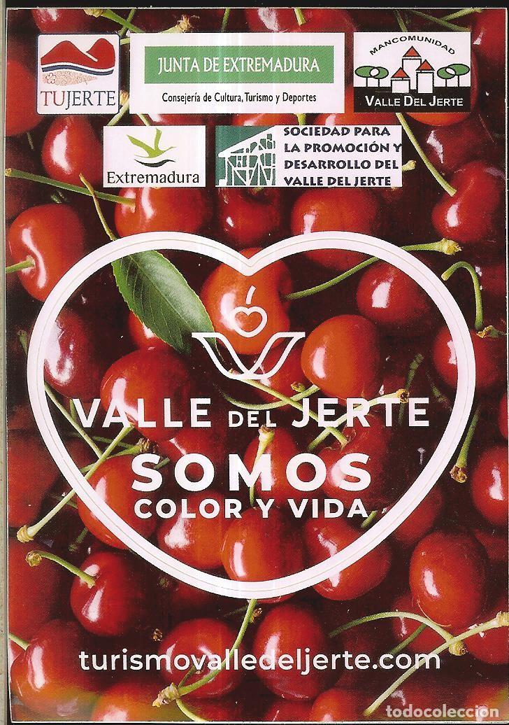 Pegatinas de colecci&oacute;n: PEGATINA - VALLE DEL JERTE - Foto 1