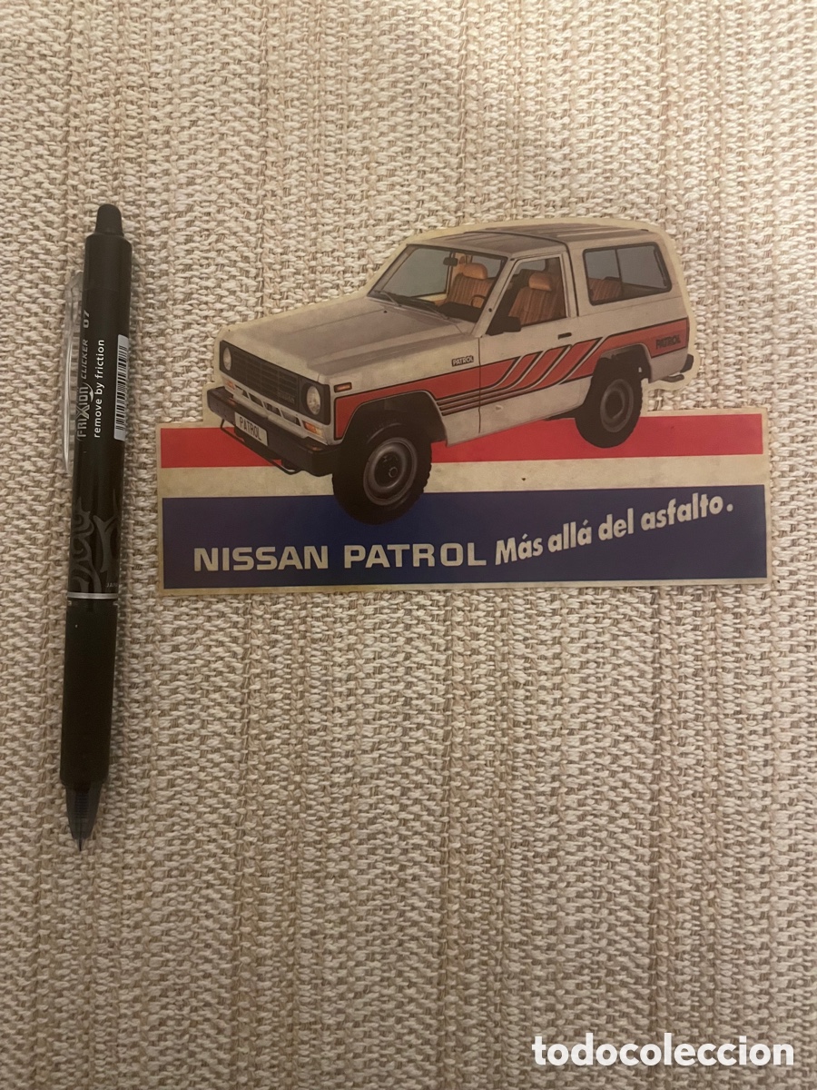 Pegatinas de colecci&oacute;n: PEGATINA NISSAN PATROL . Sin dorso de papel