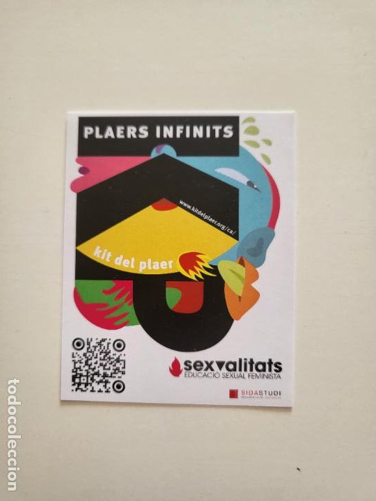 Sammlung von Aufklebern: PEGATINA ENGANXINA ADHESIVO PLAERS INFINITS EDUCACI&Oacute; SEXUAL FEMINISTA