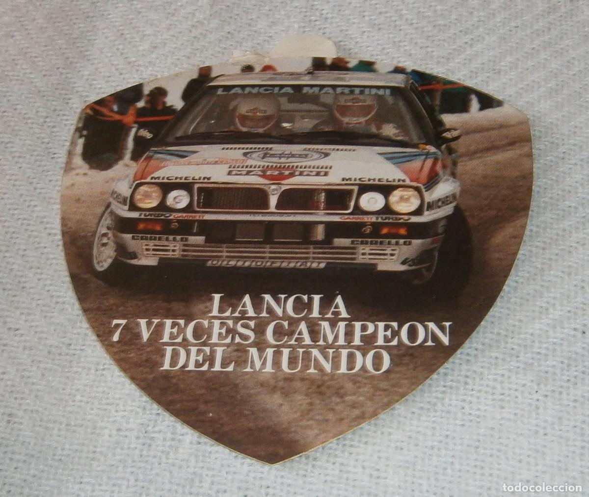 Pegatinas de colecci&oacute;n: pegatina lancia Martini siete veces campeon del mundo
