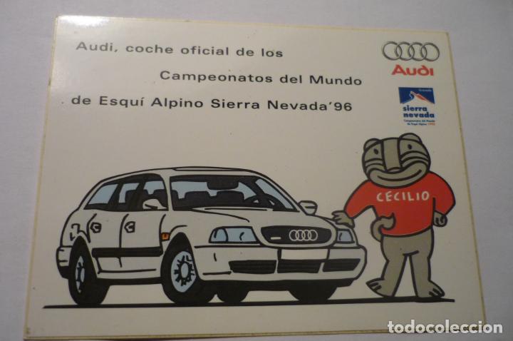 Pegatinas de colecci&oacute;n: pegatina audi-campeonato mundo esqui alp&igrave;no sierra nevada 96