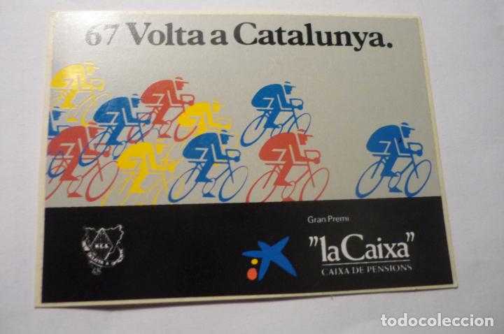 Pegatinas de colecci&oacute;n: pegatina ciclismo 67 vuelta a catalu&ntilde;a