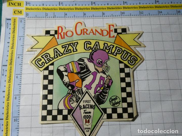 pegatina de marcas de ropa. rio grande crazy ca - Buy Antique and  collectible stickers on todocoleccion