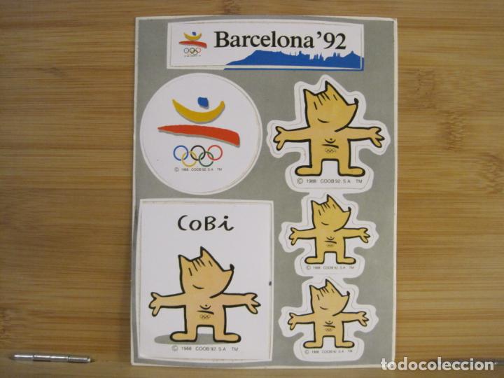 Pegatinas de colecci&oacute;n: BARCELONA 92-PEGATINAS DE LOS JUEGOS OLIMPICOS DE BARCELONA 1992-VER FOTOS-(K-9294)