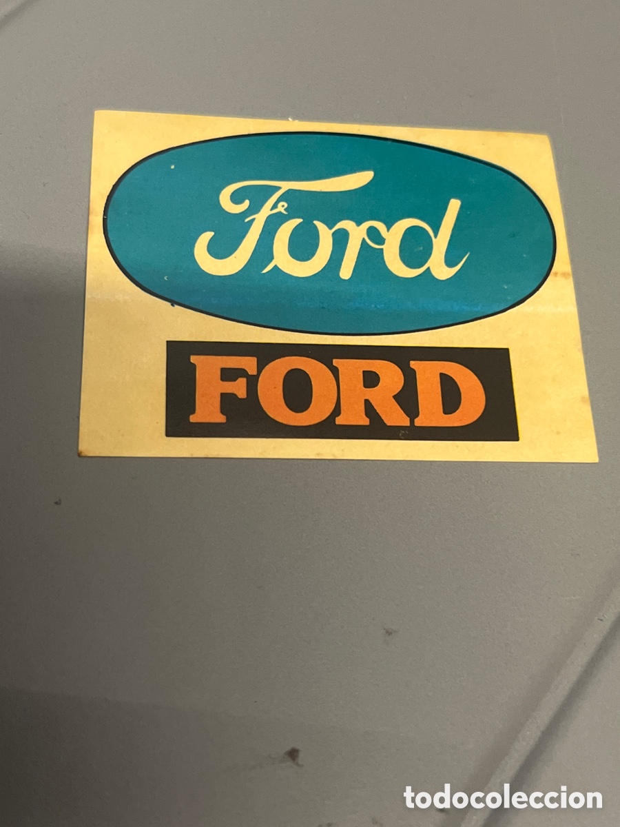Autocolantes de cole&ccedil;&atilde;o: T1/E2/75. PEGATINA FORD 84