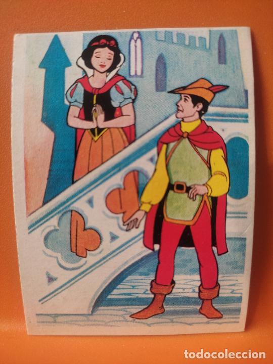 Pegatinas de colecci&oacute;n: BLANCANIEVES 1981 CROMO N&ordm; 24 SUPER FESTIVAL ALBUM ROJO WALT DISNEY PACOSA