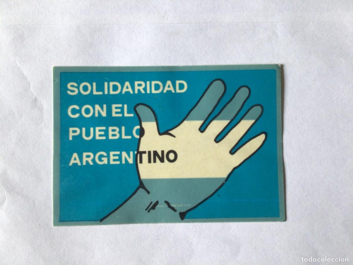 Sammlung von Aufklebern: Pegatina pol&iacute;tica transici&oacute;n