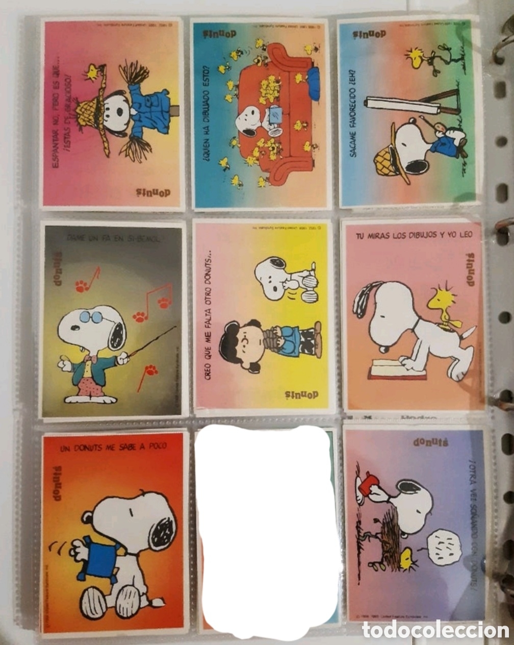 Pegatinas de colecci&oacute;n: Pegatinas de Snoopy de Donuts - Foto 2