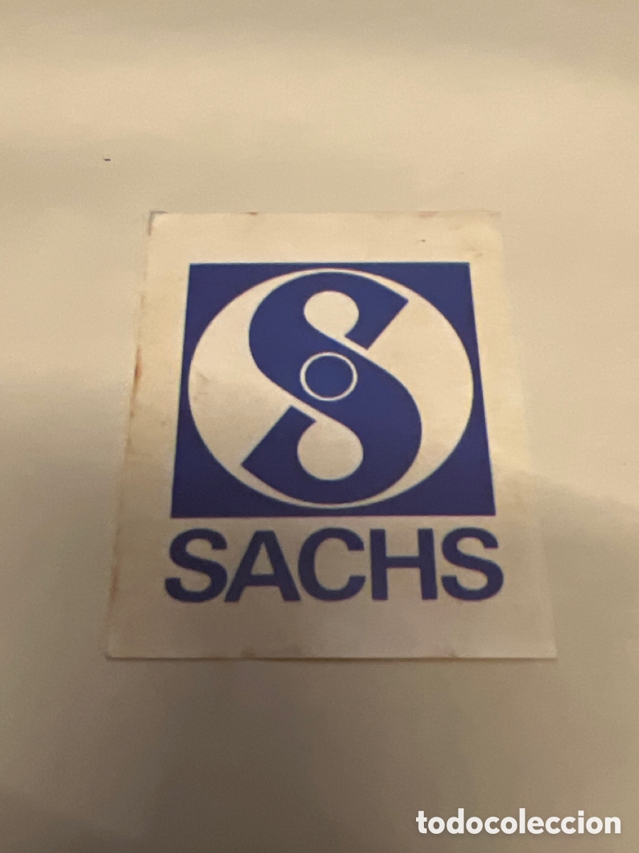 Pegatinas de colecci&oacute;n: T1/E2/162. PEGATINA 89 SACHS - Foto 1